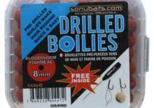 SONUBAITS DRILLED BOILIES BLOODWORM 10mm