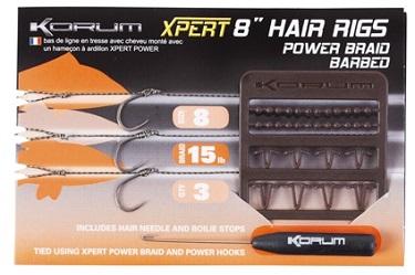 KORUM XPERT HAIR RIGS BRAID 20cm