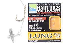 PRESTON DM HAIR RIGS CU QUICKSTOP 75cm
