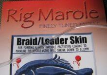 RIG MAROLE BRAID LEADER SKIN 1m CLEAR